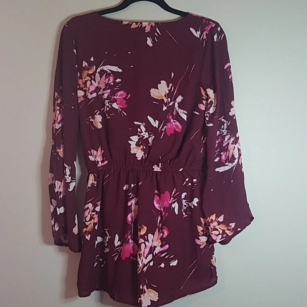 Arizona Jean Co. Floral Romper NWT - Picture 9 of 13